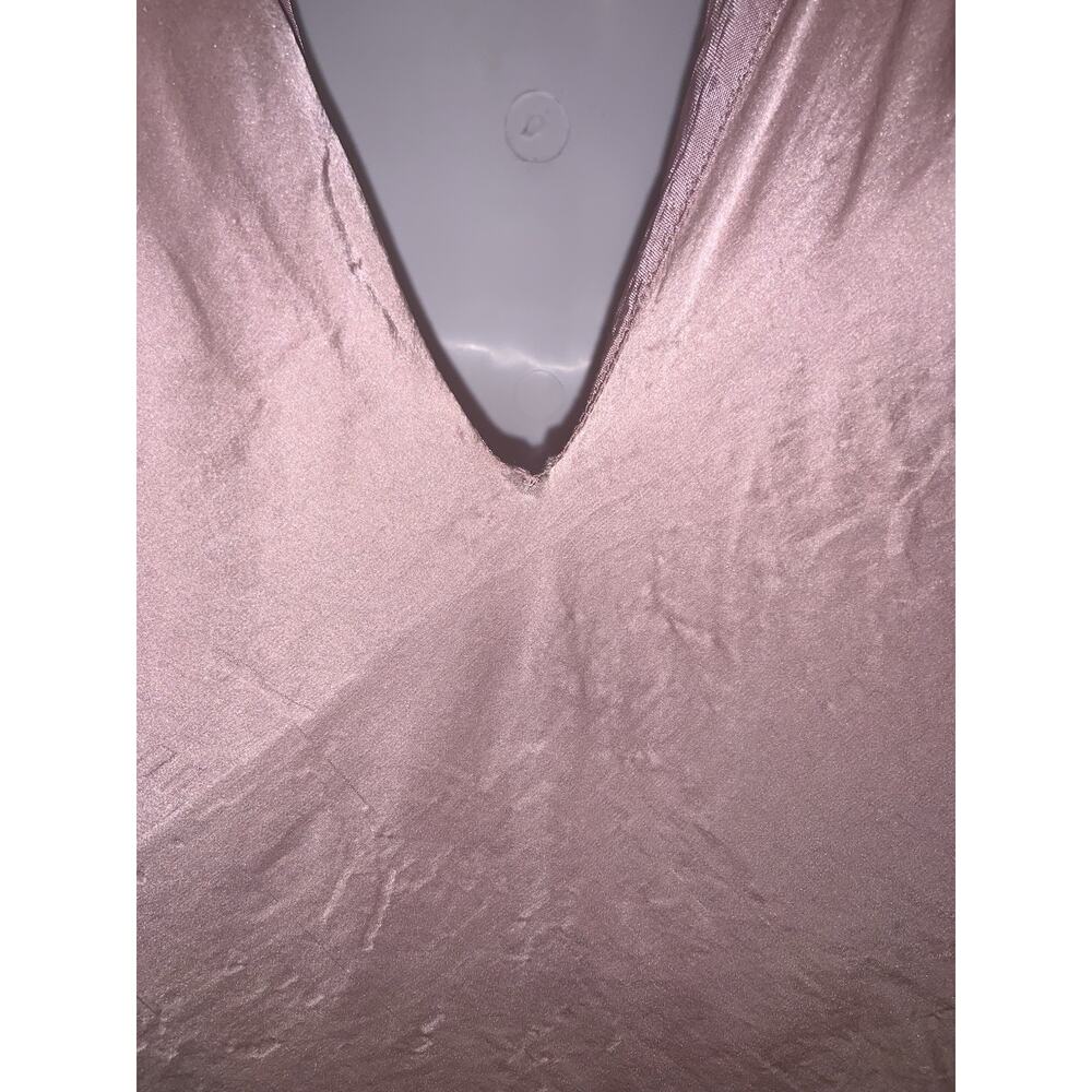 We Are Replay Uniform 4 angels Pink Y2k Silk Slip Dress Cat Open Back Sz Small - Picture 4 of 13
